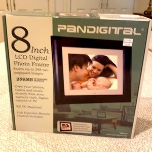 Pandigital 8” LCD Photo frame.. No PC required. Great family/special person gift